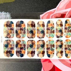 5 for $20 Nail Wraps: Stained Glass